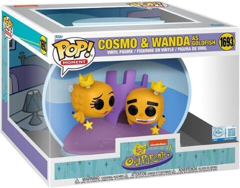 Фігурка Funko Moment Nickelodeon: Cosmo and Wanda як Goldfish Фанко Космо і Ванда (Exclusive) 1693 -   -  