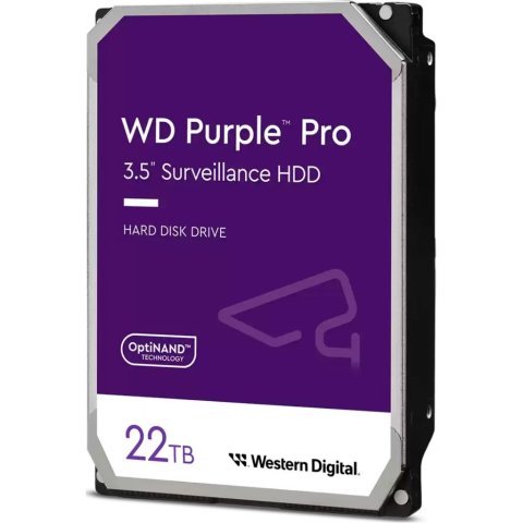 Жесткий диск 3.5" 22TB WD (WD221PURP) - Жесткие диски (HDD)  - Жесткие диски (HDD)