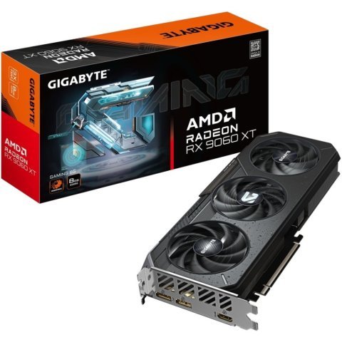 Видеокарта GIGABYTE Radeon RX 9060 XT 8Gb GAMING (GV-R9060XTGAMING-8GD) - Нулевой остаток (Feed)  - Нулевой остаток (Feed) 