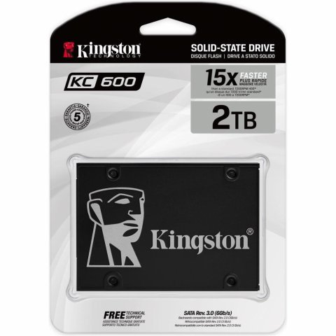 Накопитель SSD 2.5" 2TB Kingston (SKC600/2048G) - Нулевой остаток (Feed)  - Нулевой остаток (Feed) 