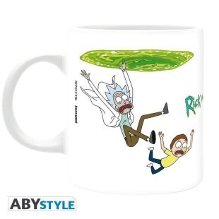 Кружка Rick and Morty Portal 2 Ceramic Mug Чашка Рик и Морти 320 ml