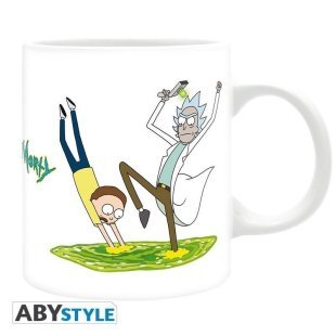 Кружка Rick and Morty Portal 2 Ceramic Mug Чашка Рик и Морти 320 ml