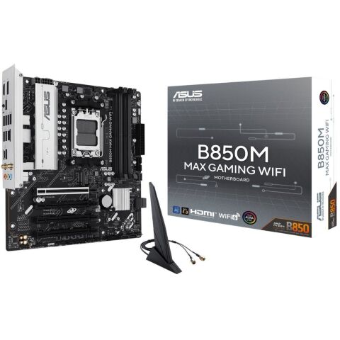Материнская плата ASUS B850M MAX GAMING WIFI - Нулевой остаток (Feed)  - Нулевой остаток (Feed) 