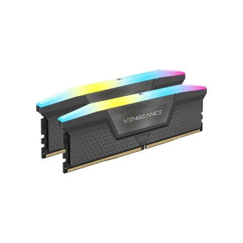 Модуль памяти для компьютера DDR5 64GB (2x32GB) 5600 MHz Vengeance RGB Corsair (CMH64GX5M2B5600Z40K) - Нулевой остаток (Feed) - Нулевой остаток (Feed)