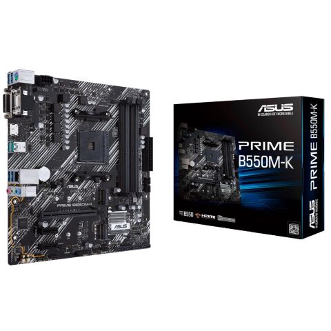 Материнская плата ASUS PRIME B550M-K - Нулевой остаток (Feed) - Нулевой остаток (Feed)