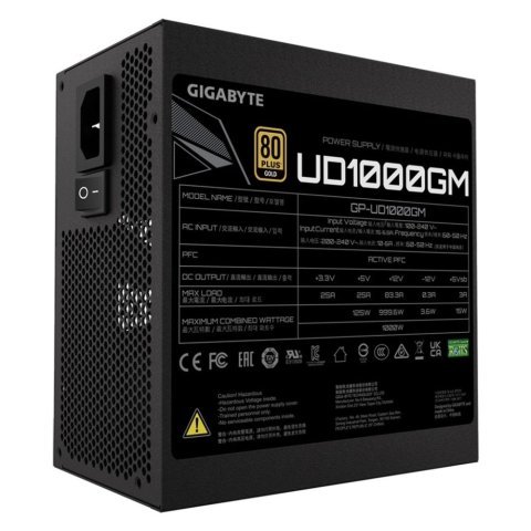 Блок питания GIGABYTE 1000W (GP-UD1000GM) - Нулевой остаток (Feed)  - Нулевой остаток (Feed) 