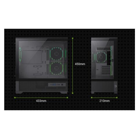 Корпус для ПК Gamemax VISTA 2 MB (9101-0600R0015) - Корпуса  - Корпуса 