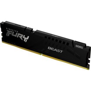 Модуль памяти для компьютера DDR5 32GB 5200 MHz Beast Black Kingston Fury (ex.HyperX) (KF552C36BBE-32)