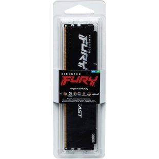 Модуль памяти для компьютера DDR5 32GB 5200 MHz Beast Black Kingston Fury (ex.HyperX) (KF552C36BBE-32)