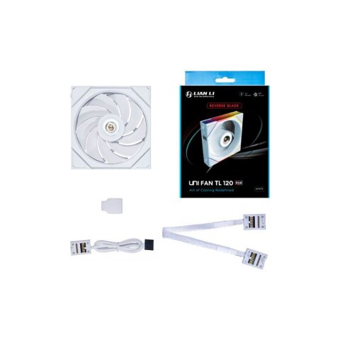 Кулер для корпуса Lian Li TL 120-1, White Cooler (G99.12TL1W.00) - Нулевой остаток (Feed) - Нулевой остаток (Feed)