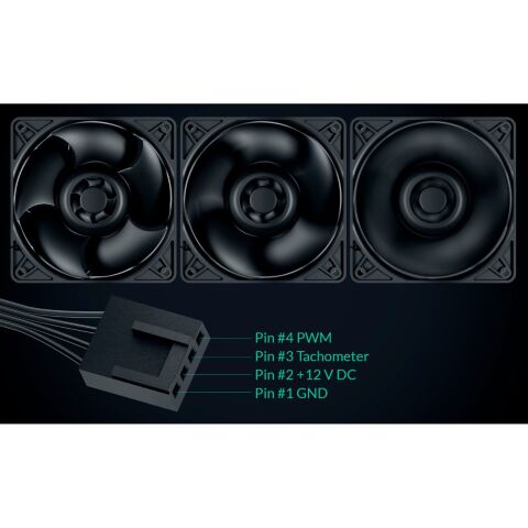 Кулер для корпуса Arctic S12038-8K 3-Pack (ACFAN00302A) - Вентиляторы к корпусам  - Вентиляторы к корпусам 