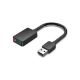 Звуковая плата Vention Audio USB 2х3,5 мм jack 0.15m (CDYB0) - Звуковые платы - Звуковые платы
