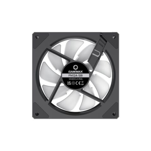 Кулер для корпуса Gamemax FN12A-S8I - Нулевой остаток (Feed) - Нулевой остаток (Feed)