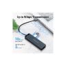 Считыватель флеш-карт USB 3.0 to SD/TF 0.15m black Vention (CLPBB)