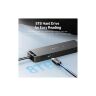 Считыватель флеш-карт USB 3.0 to SD/TF 0.15m black Vention (CLPBB)