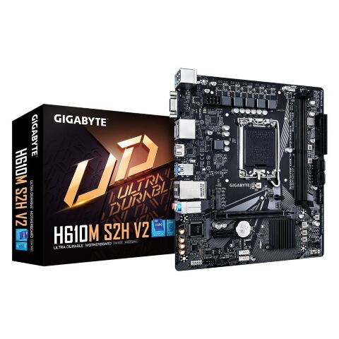 Материнская плата GIGABYTE H610M S2H V2 - Нулевой остаток (Feed) - Нулевой остаток (Feed)