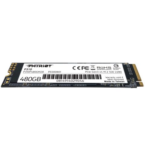 Накопитель SSD M.2 2280 480GB Patriot (P310P480GM28) - Нулевой остаток (Feed)  - Нулевой остаток (Feed) 