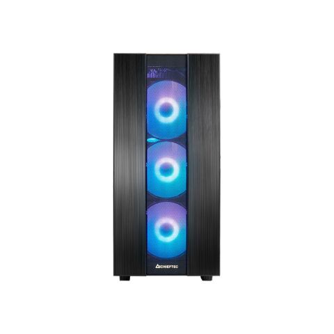 Корпус для ПК Chieftec Gaming Hunter 2 Tempered Glass (GS-02B-OP) - Нулевой остаток (Feed)  - Нулевой остаток (Feed) 