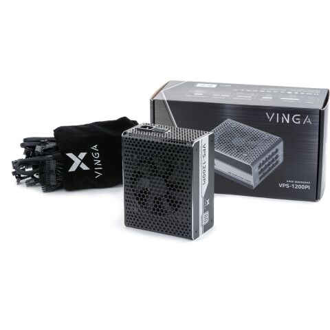 Блок питания Vinga 1200W (VPS-1200Pl) - Нулевой остаток (Feed)  - Нулевой остаток (Feed) 
