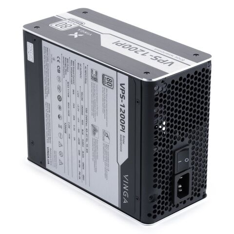 Блок питания Vinga 1200W (VPS-1200Pl) - Нулевой остаток (Feed)  - Нулевой остаток (Feed) 