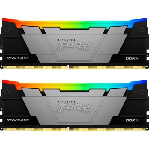 Модуль памяти для компьютера DDR4 64GB (2x32GB) 3200 MHz FURYRenegadeRGB Kingston Fury (ex.HyperX) (KF432C16RB2AK2/64) - Нулевой остаток (Feed)  - Нулевой остаток (Feed) 