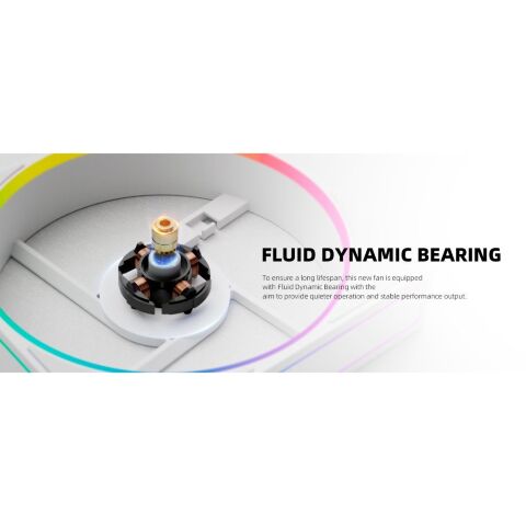 Кулер для корпуса ID-Cooling AF-127-ARGB-W TRIO - Нулевой остаток (Feed)  - Нулевой остаток (Feed) 