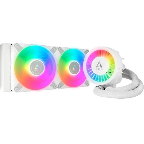 Система жидкостного охлаждения Arctic Liquid Freezer III 240 A-RGB (White) (ACFRE00150A) - Нулевой остаток (Feed)  - Нулевой остаток (Feed)