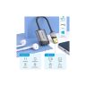 Звуковая плата USB AM to 2x3.5mm F 0.15m gray Vention (CDKHB)