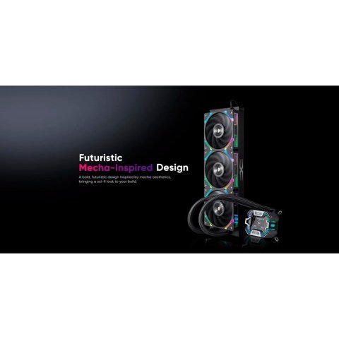 Система жидкостного охлаждения 1stPlayer X-360-BK - Нулевой остаток (Feed)  - Нулевой остаток (Feed) 