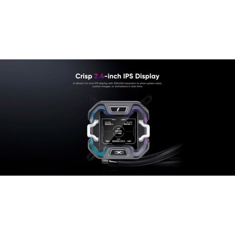 Система жидкостного охлаждения 1stPlayer X-360-BK - Нулевой остаток (Feed)  - Нулевой остаток (Feed) 