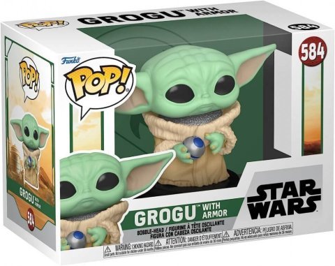 Фигурка Funko Star Wars Book of Boba Fett Мандалорец Фанко Звёздные войны Грогу 584 - -