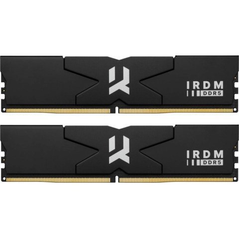 Модуль памяти для компьютера DDR5 32GB (2x16GB) 5600 MHz IRDM Black Goodram (IR-5600D564L30S/32GDC) - Нулевой остаток (Feed) - Нулевой остаток (Feed)
