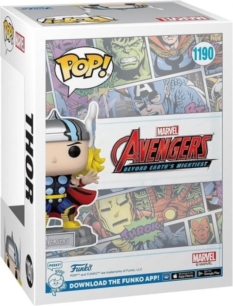 Фигурка Funko Pop & Pin Marvel: Avengers - 60th Anniversary - Thor Фанко Тор (Amazon Exclusive) 1190 - -