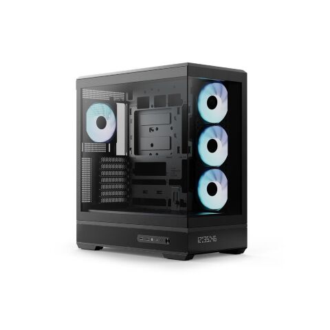 Корпус для ПК AeroCool P500B Digi-BK-v1 Black (ACCM-PN09143.11) - Нулевой остаток (Feed)  - Нулевой остаток (Feed) 