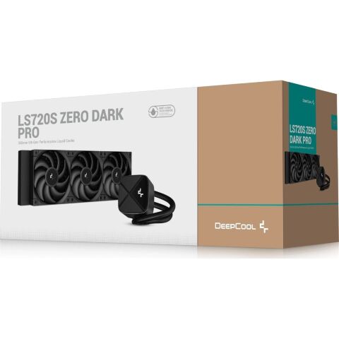 Система жидкостного охлаждения Deepcool LS720S Zero Dark (R-LS720-BKNNMM-G-1) - Нулевой остаток (Feed) - Нулевой остаток (Feed)