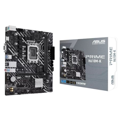Материнская плата ASUS PRIME H610M-K - Нулевой остаток (Feed)  - Нулевой остаток (Feed) 