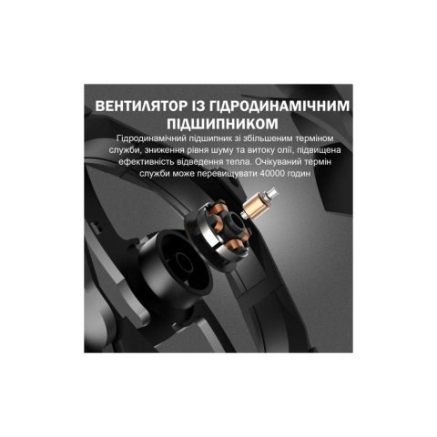 Кулер для корпуса Zezzio ZA-120 3 in 1 Kit - Нулевой остаток (Feed)  - Нулевой остаток (Feed) 