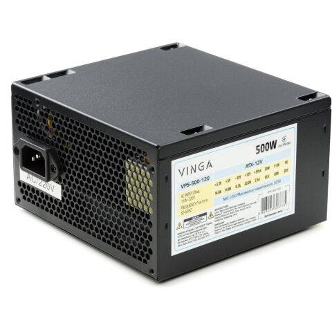 Блок питания Vinga 500W ОЕМ (VPS-500-120) - Блоки питания - Блоки питания