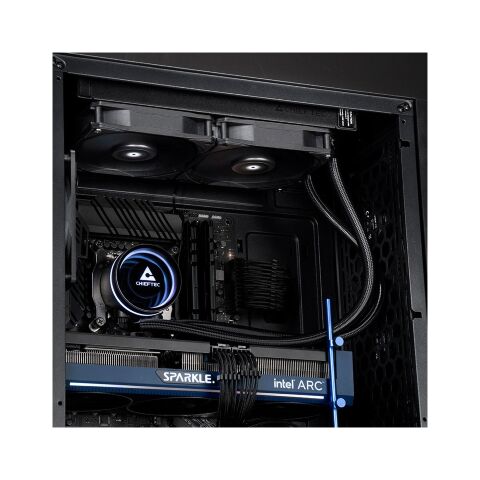 Система жидкостного охлаждения Chieftec Iceberg 240 DARK (CLC-240-BLK) - Системы водного охлаждения - Системы водного охлаждения