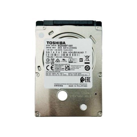 Жесткий диск для ноутбука 2.5" 1TB Toshiba (MQ04ABF100V) - Нулевой остаток (Feed)  - Нулевой остаток (Feed) 