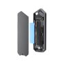 Карман внешний Dynamode M.2 SSD NVMe to USB-C USB 3.2 Gen2 aluminum black (DM-CAD-SSD14-N)