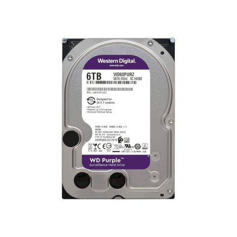 Жесткий диск 3.5" 6TB WD (WD64PURZ) - Нулевой остаток (Feed)  - Нулевой остаток (Feed)