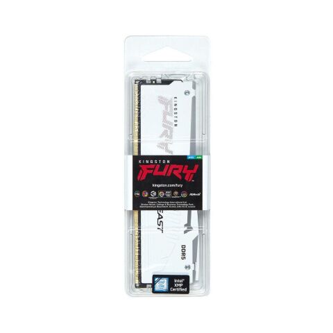 Модуль памяти для компьютера DDR5 32GB 6400 MHz Beast White RGB XMP Kingston Fury (ex.HyperX) (KF564C32BWA-32) - Нулевой остаток (Feed) - Нулевой остаток (Feed)
