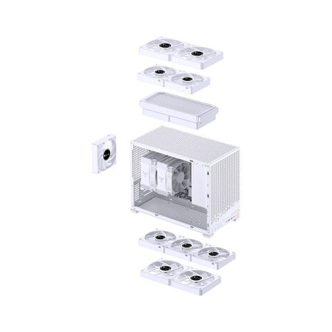 Корпус для ПК JONSBO D32 PRO White - Нулевой остаток (Feed)  - Нулевой остаток (Feed) 