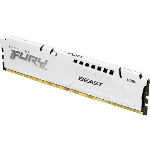 Модуль памяти для компьютера DDR5 16GB 6000 MHz Beast White EXPO Kingston Fury (ex.HyperX) (KF560C30BWE-16) - Нулевой остаток (Feed)  - Нулевой остаток (Feed) 