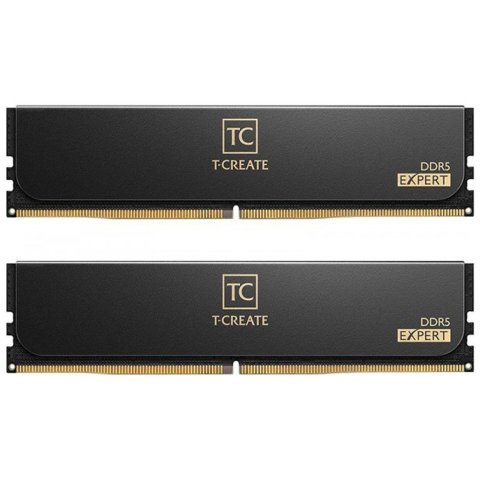 Модуль памяти для компьютера DDR5 32GB (2x16GB) 6000 MHz T-Create Expert Black Team (CTCED532G6000HC38ADC01) - Нулевой остаток (Feed) - Нулевой остаток (Feed)