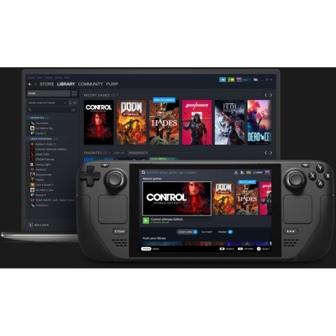 Игровая консоль Steam-Valve Deck 512GB OLED V004499-00 (1020_512) - Нулевой остаток (Feed)  - Нулевой остаток (Feed)