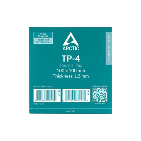 Термопрокладка Arctic 100X100X1.5 (ACTPD00064A) - Акссесуары к системам охлаждения - Акссесуары к системам охлаждения