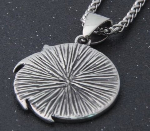 Кулон Геральта медальон 3D Ведьмак (The Witcher Geralt) с нержавеющей стали из сериала -   -