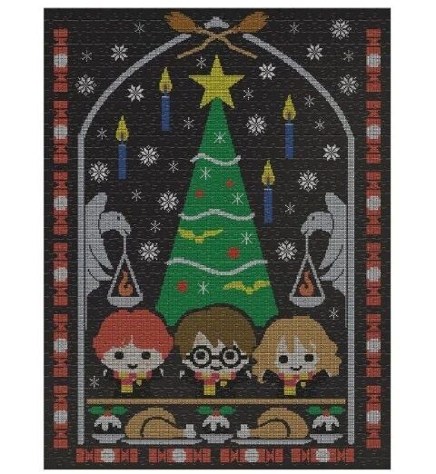 Пазл Winning Moves Harry Potter Holiday at Hogwarts Гаррі Поттер Відпочинок у Гоґвортсі 1000 шт. - -